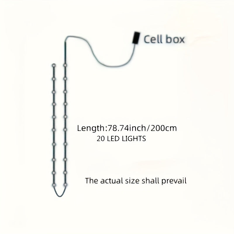 Frosty Friends Glow | Lichtsnoer met kerstmannen