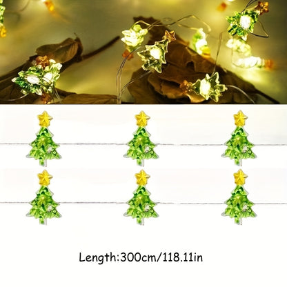 AureliaString | Lichtsnoer met kerstbomen