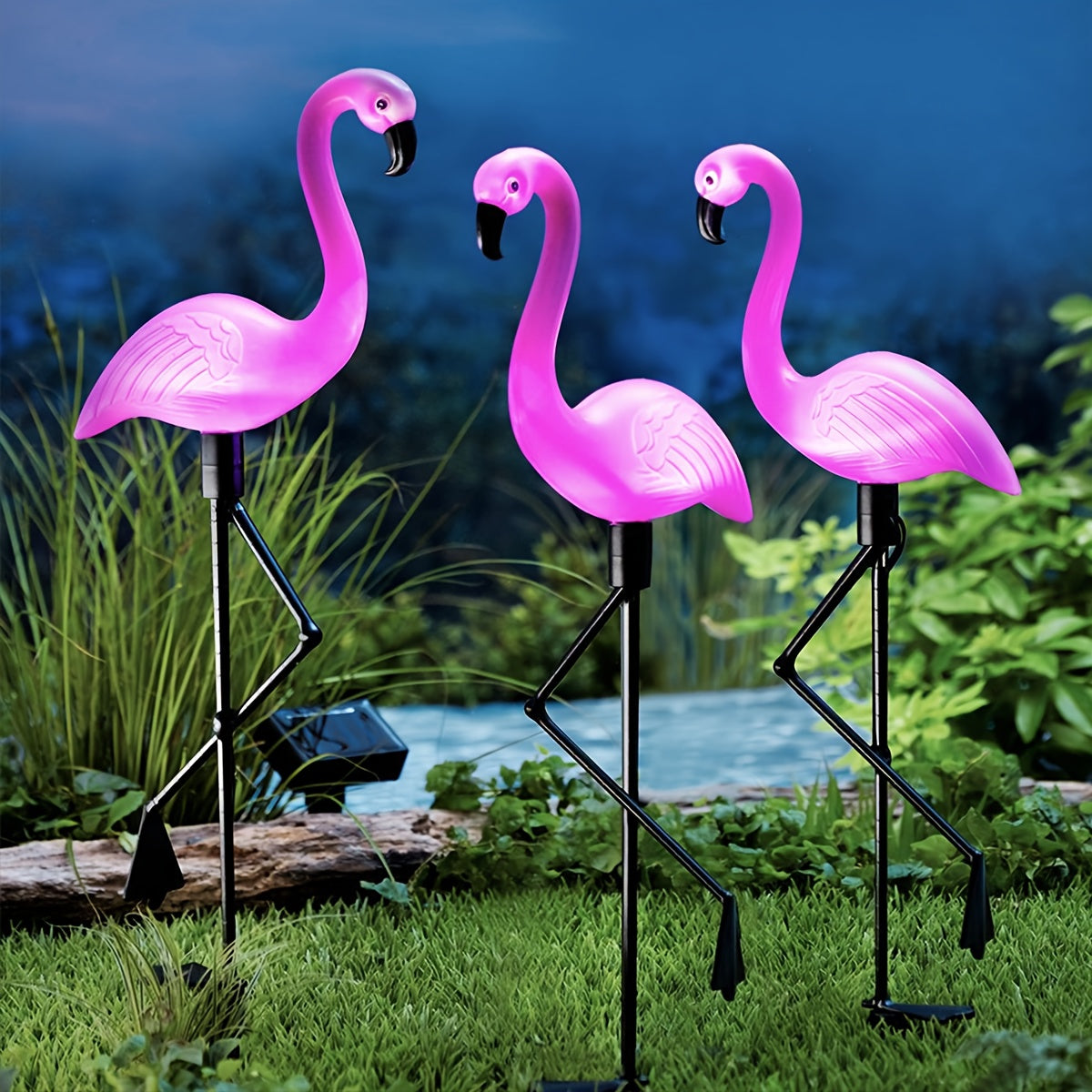FlamiGlow Trio | Flamingo lampen