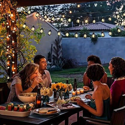 AuroraGlow | Lichtsnoer met lantaarns