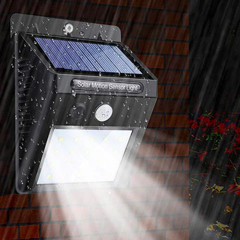 MotionRay Solar | Solar wandlamp met bewegingssensor voor extra veiligheid