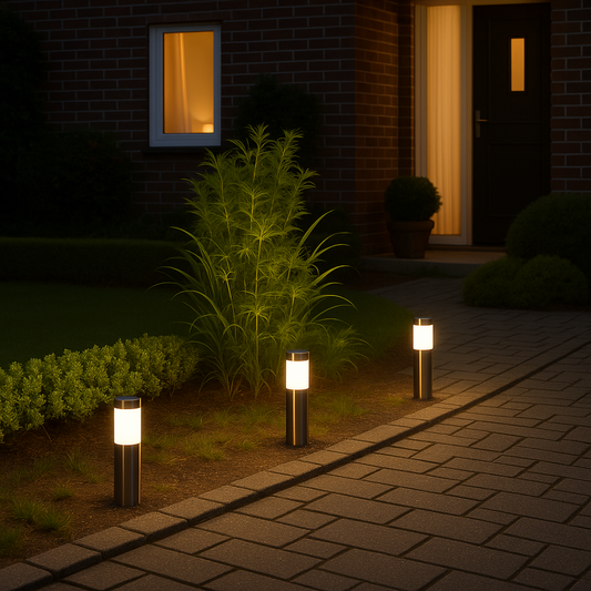 LumaPost Solar | Staande solar buitenlamp voor duurzame tuinverlichting