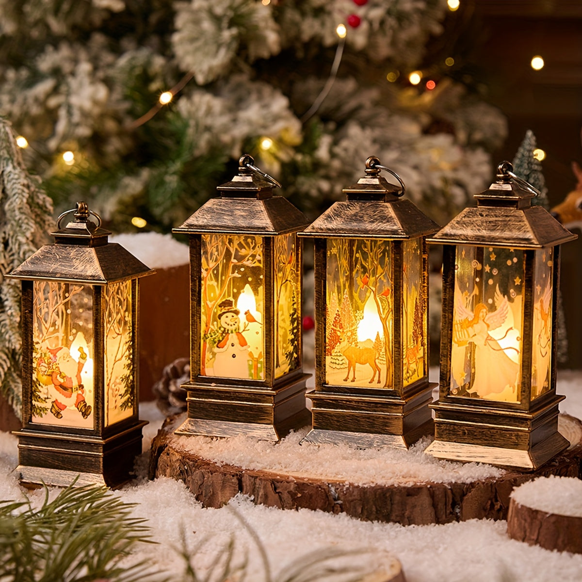 ChristmasCandle | Kerstkandelaren (set van 4)