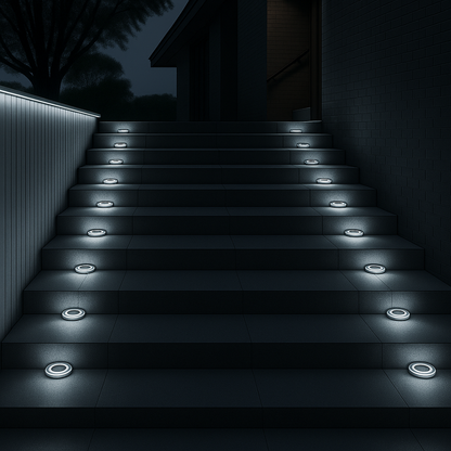 AardeLume Solar | Subtiele solar grondspots voor sfeervolle tuinaccenten